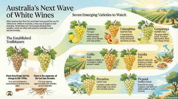 Sedam novih bijelih sorti grožđa